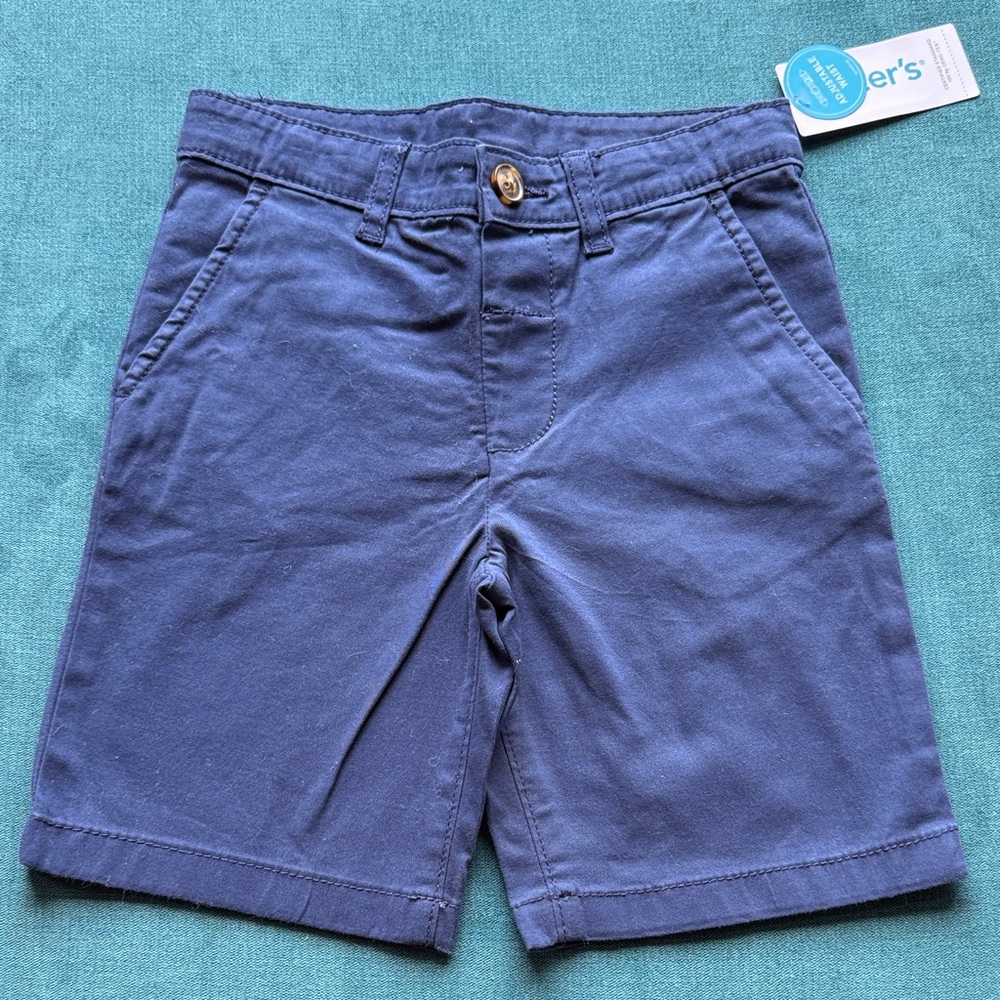 Blue Boys' Chino Shorts